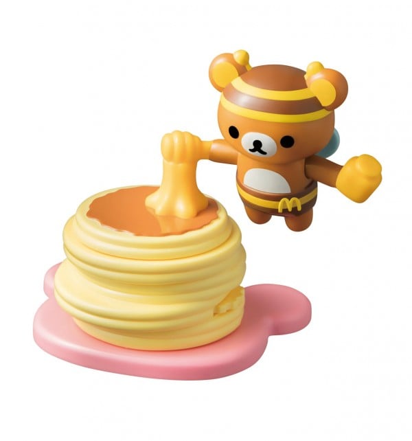 プチパンケーキとみつばちリラックマ