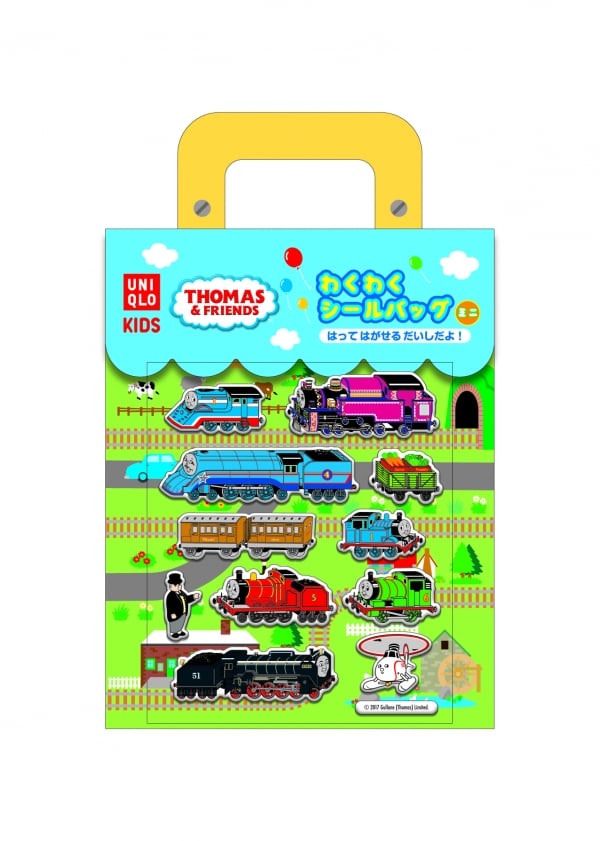 トーマスTシャツ_わくわくシールバッグ ミニ